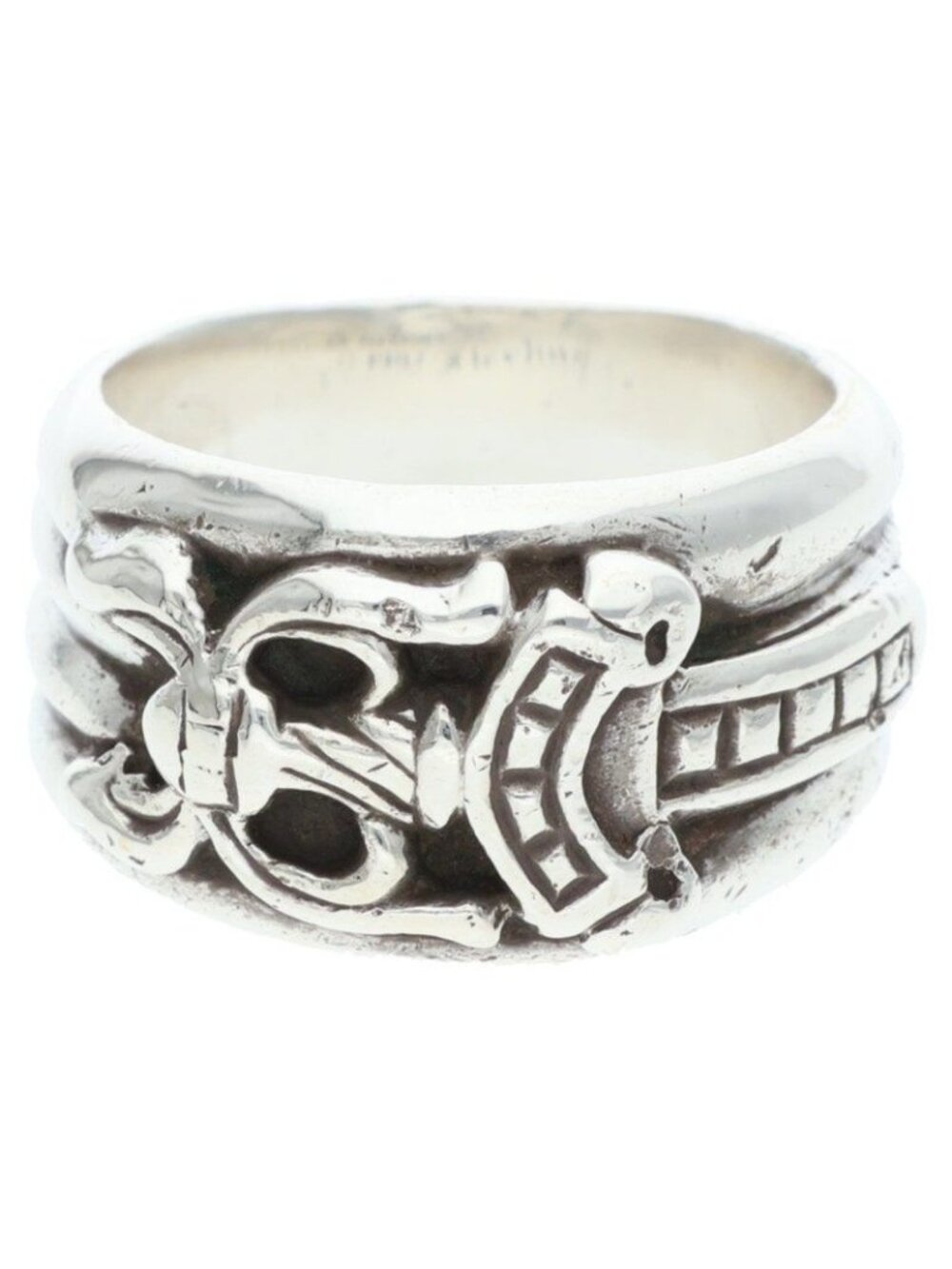Chrome Hearts Dagger Silver Ring